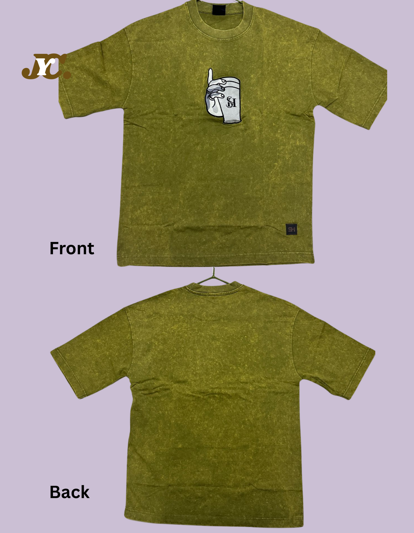 Distress Style SH Oversize TEE