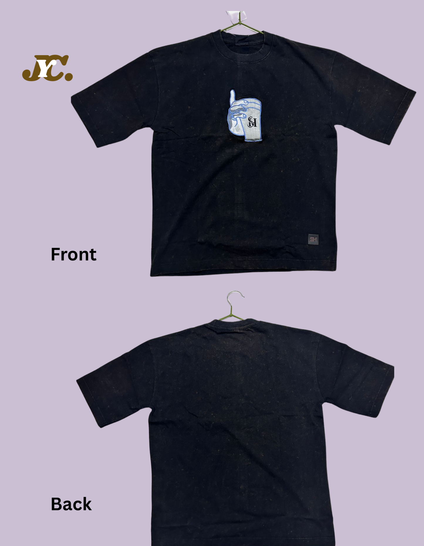 Distress Style SH Oversize TEE