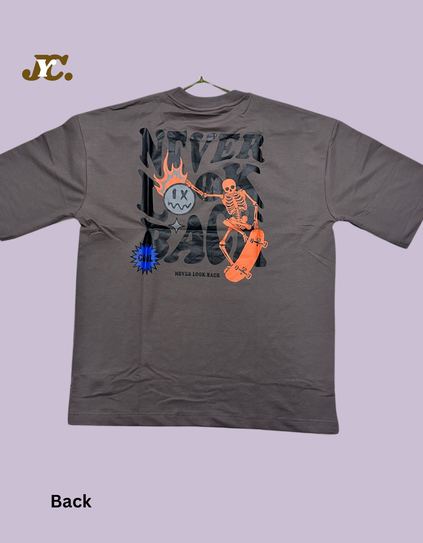 Never Look Back Oversize Tees