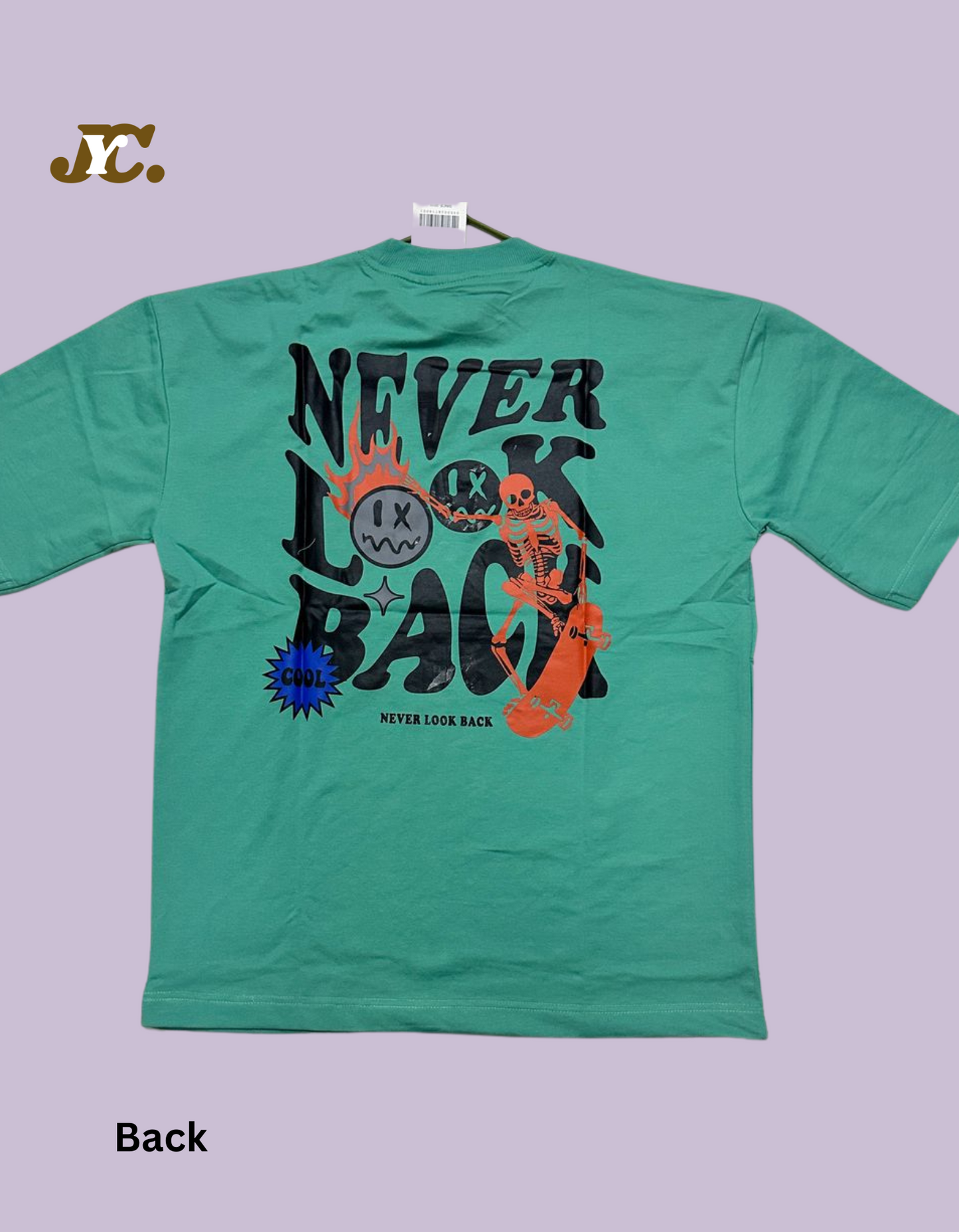 Never Look Back Oversize Tees