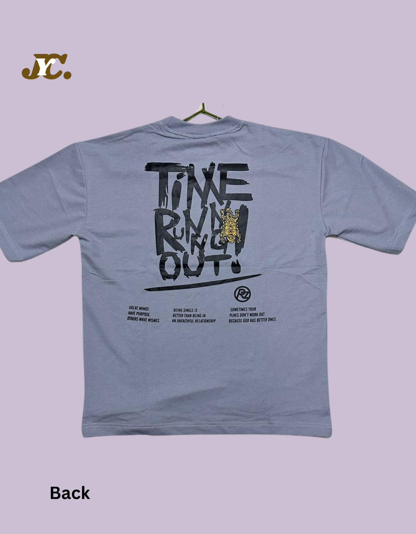 Time Running Out Oversize tee