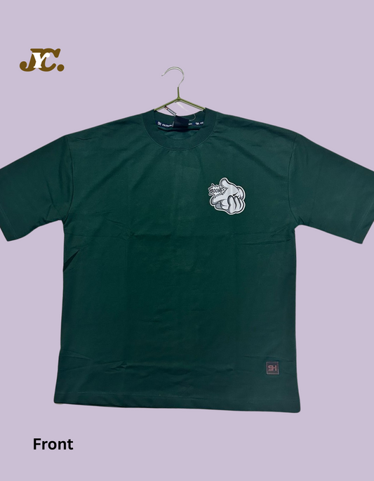 Boom Print Oversize Tee