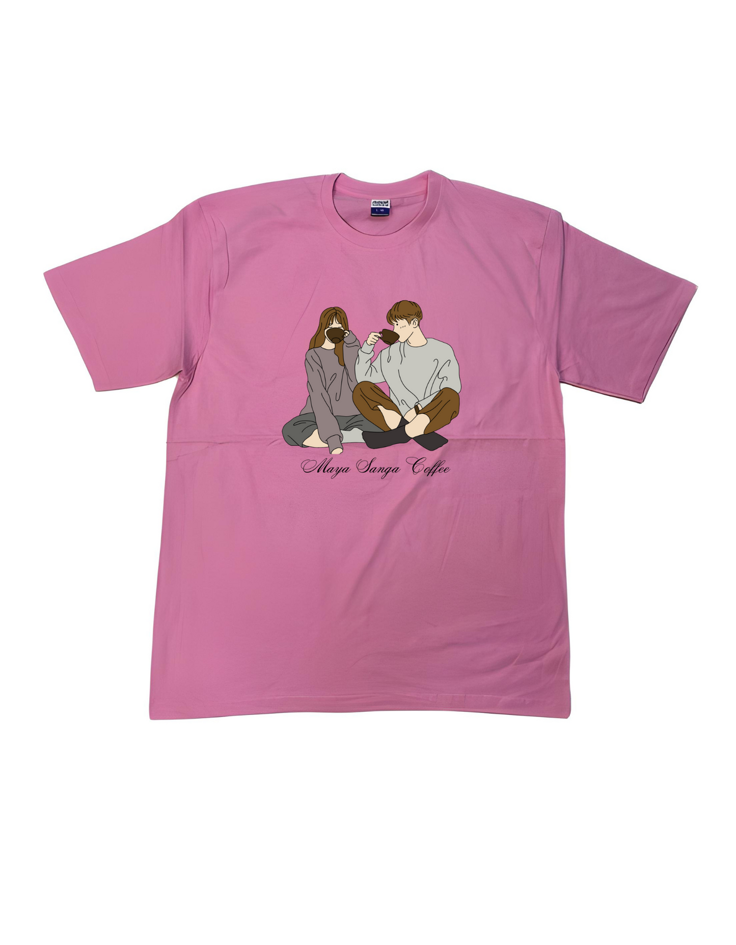 Maya Sanga Coffee Print ladies tshirt