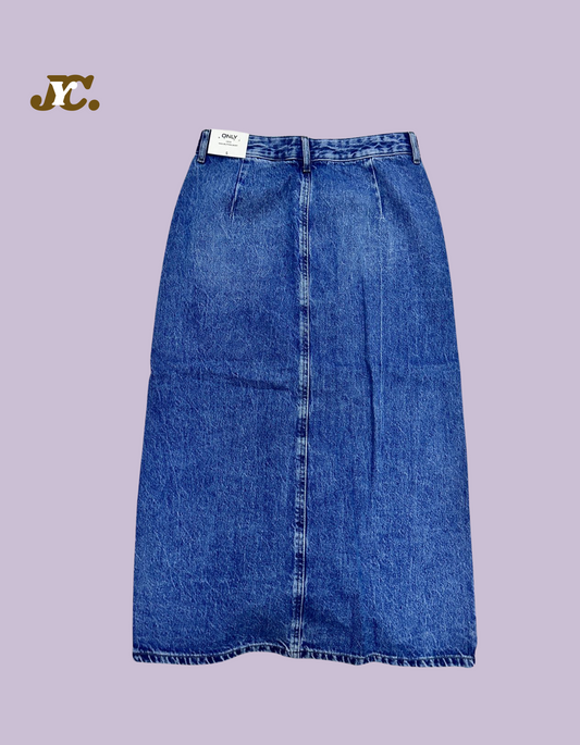 Quarter Botton Jeans Skirt (Ladies Skirt)