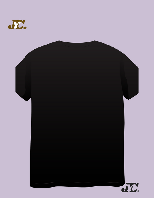 Sassy Me Black Cotton Ladies T-Shirt