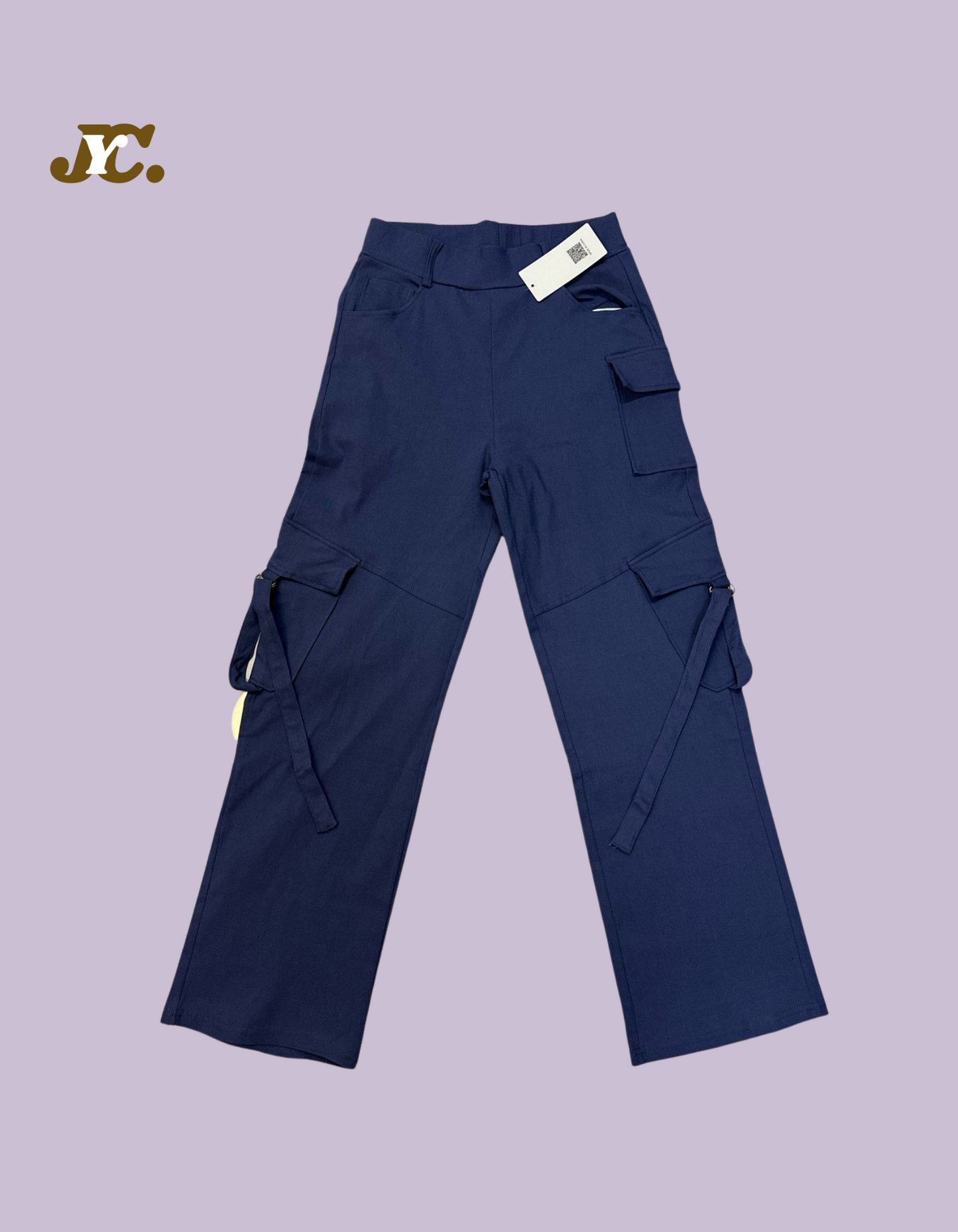 Women's Stretchable Cargo Pants- 5 pockets