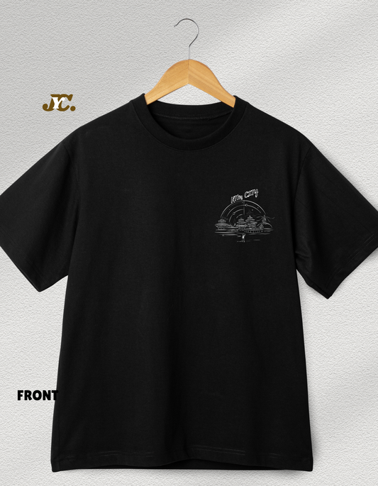 J53-KTM CITY Oversized Drop Shoulder T-Shirt – 100% Organic Cotton