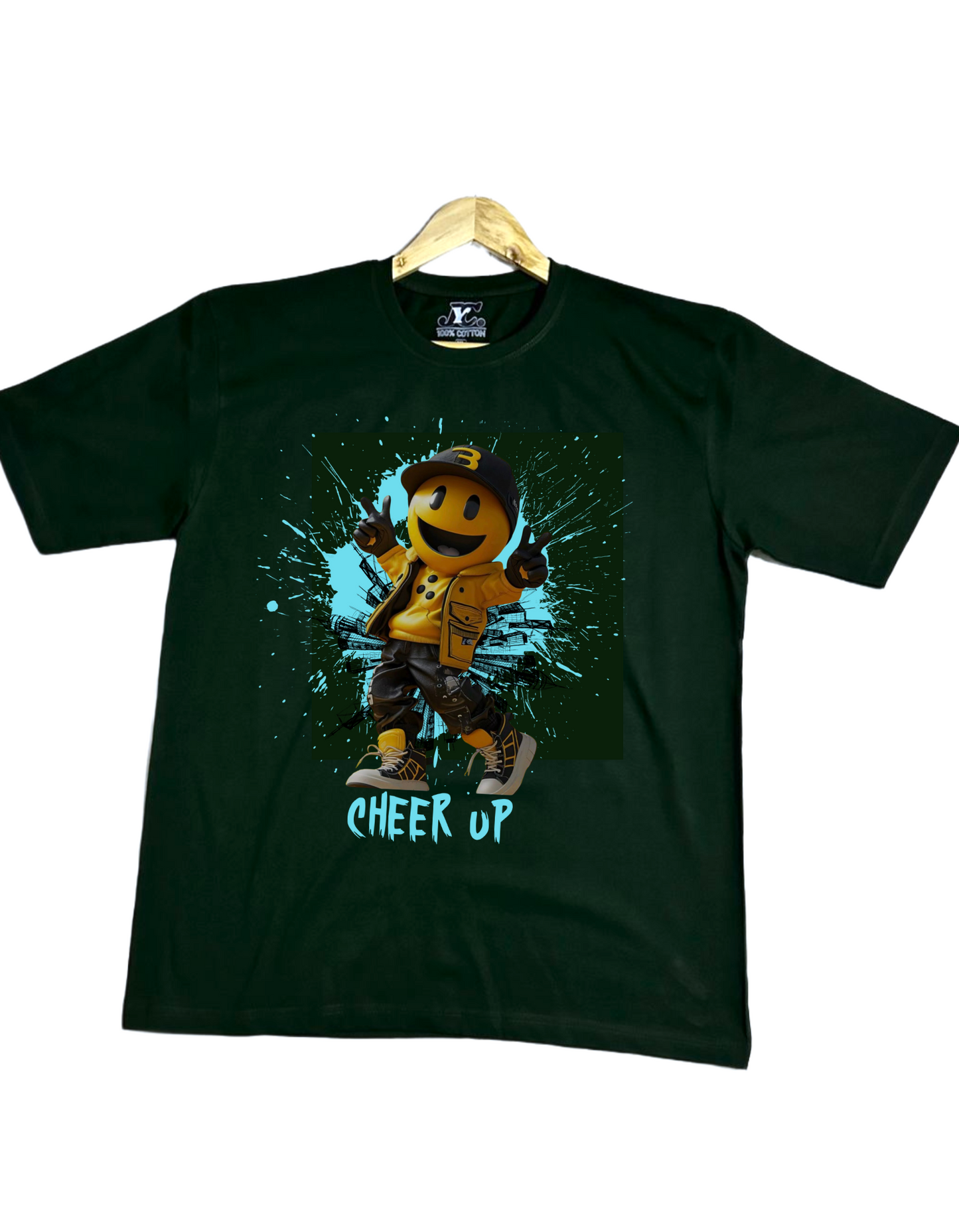 "Cheer Up" Streetwear Graphic T-Shirt
