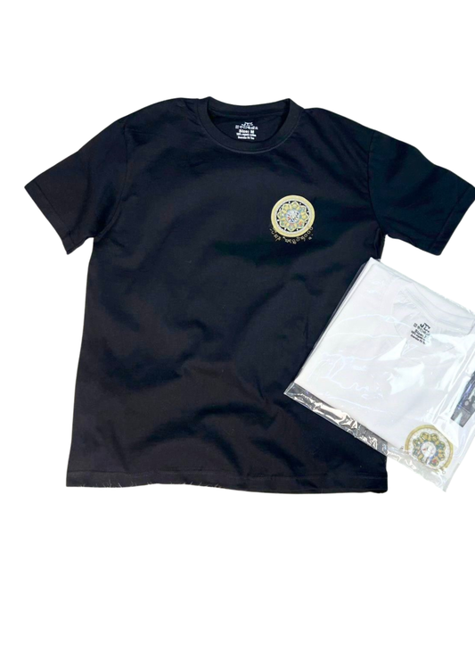 1043- Mandala Slim fit Heritage T-Shirt