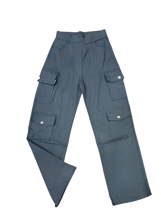 1059- M& M Cargo Strethable Pant , Cotton Span Blend stretchable Pant