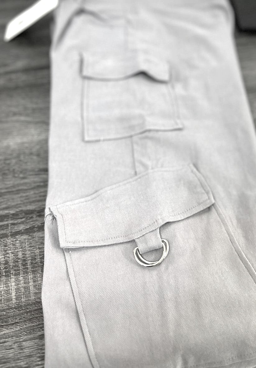 Women's Stretchable Cargo Pants- 5 pockets