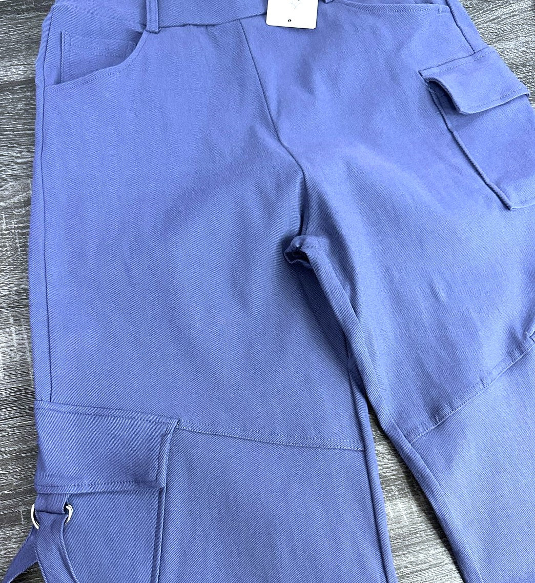 Women's Stretchable Cargo Pants- 5 pockets