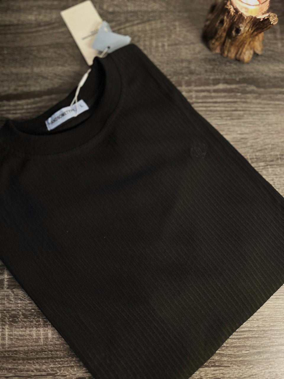 Unisex Waffle Knit Short Sleeve Tshirt