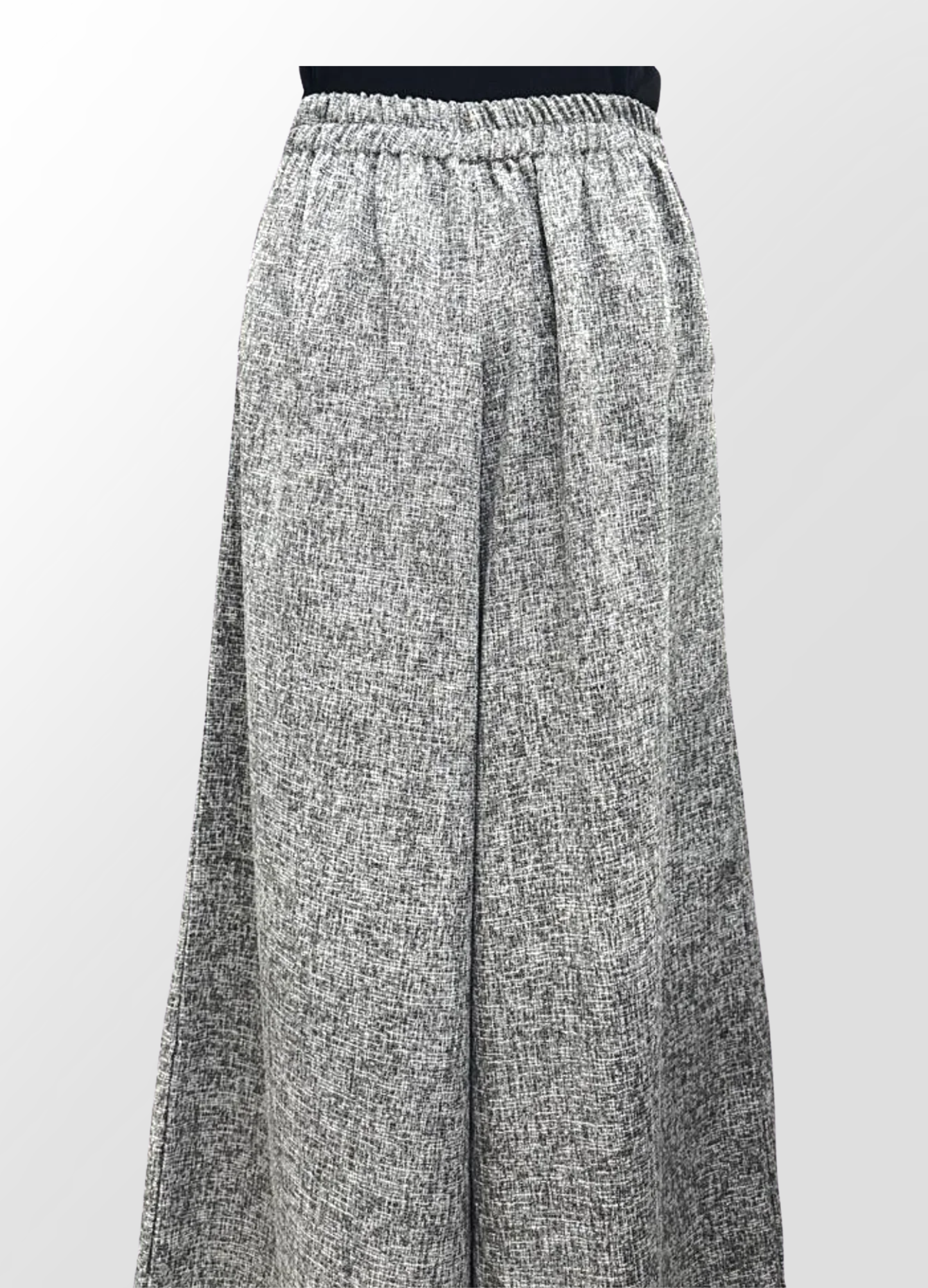 JYC प्रिमियम ब्रश गरिएको चौडा खुट्टा भएको महिला प्यान्ट