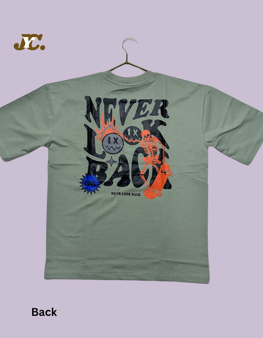 Never Look Back Oversize Tees