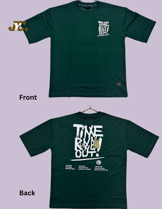 Time Running Out Oversize tee