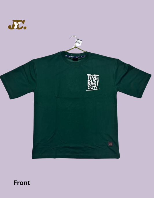 Time Running Out Oversize tee