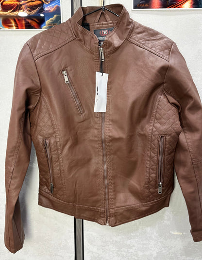 1169- Leather Jacket - ladies leather jacket