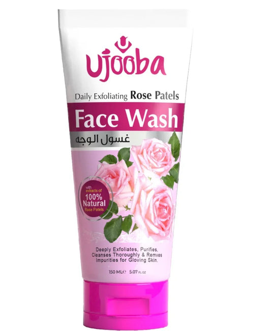 2020- Ujooba Facewash - Rose Petals