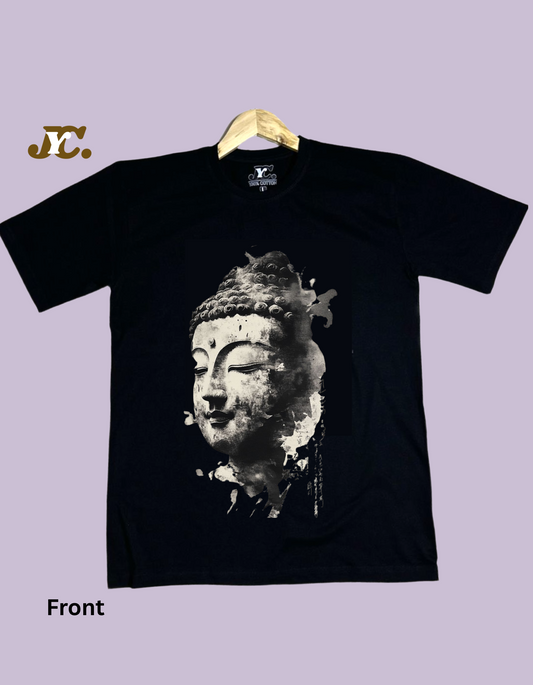 OT19-Buddha Ouversize ladies drop shoulder Tshirt