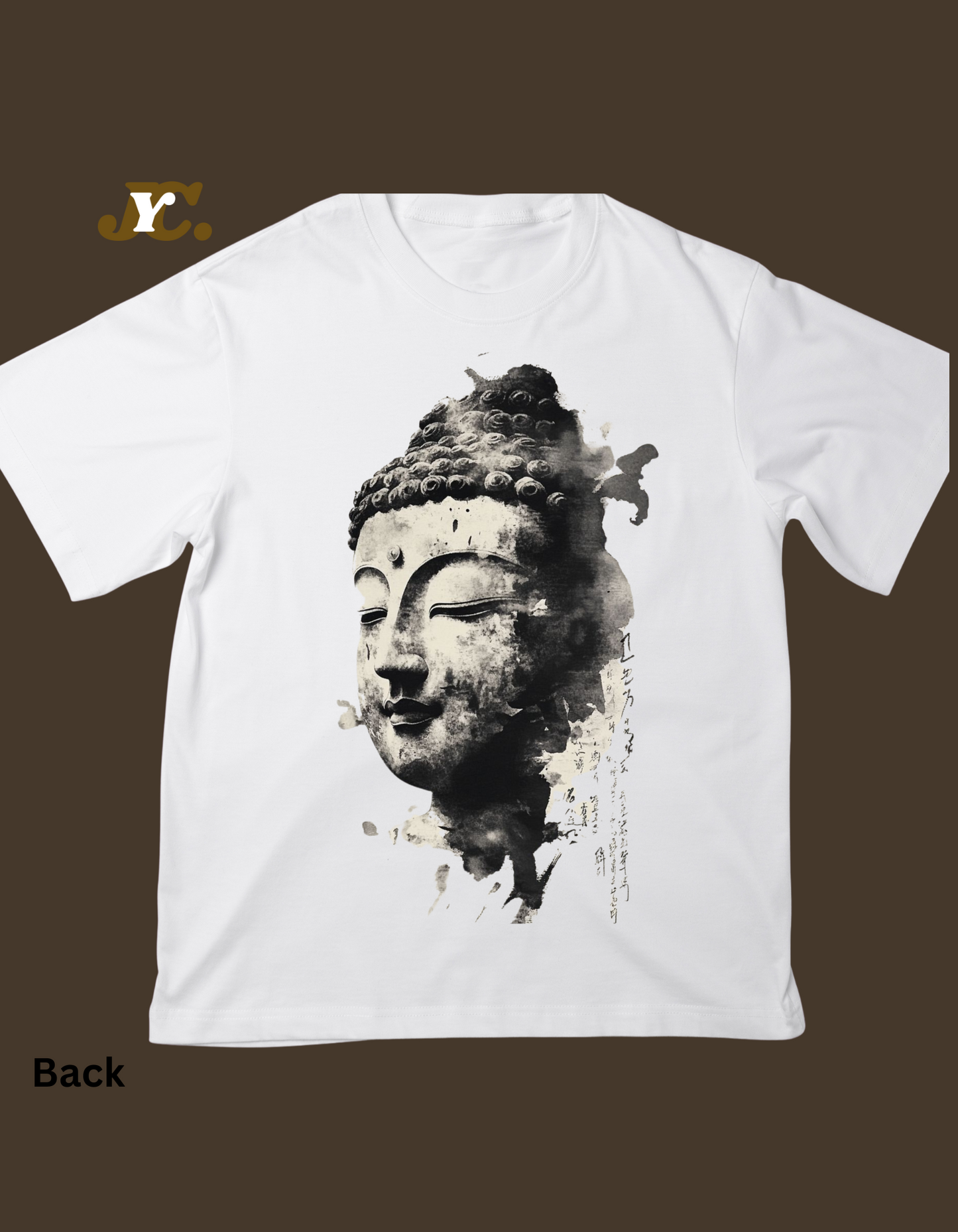 OT19-Buddha Ouversize ladies drop shoulder Tshirt