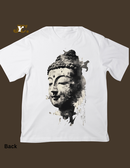 OT19-Buddha Ouversize ladies drop shoulder Tshirt