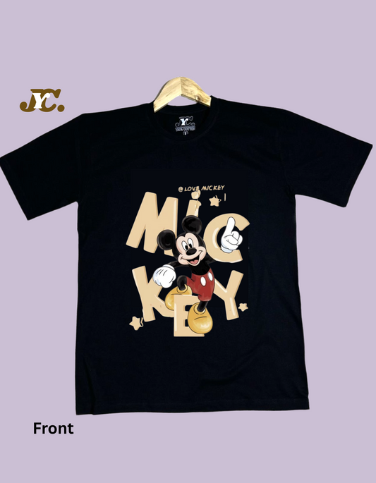 OT14- Mickey Love Oversized Drop Shoulder Tee