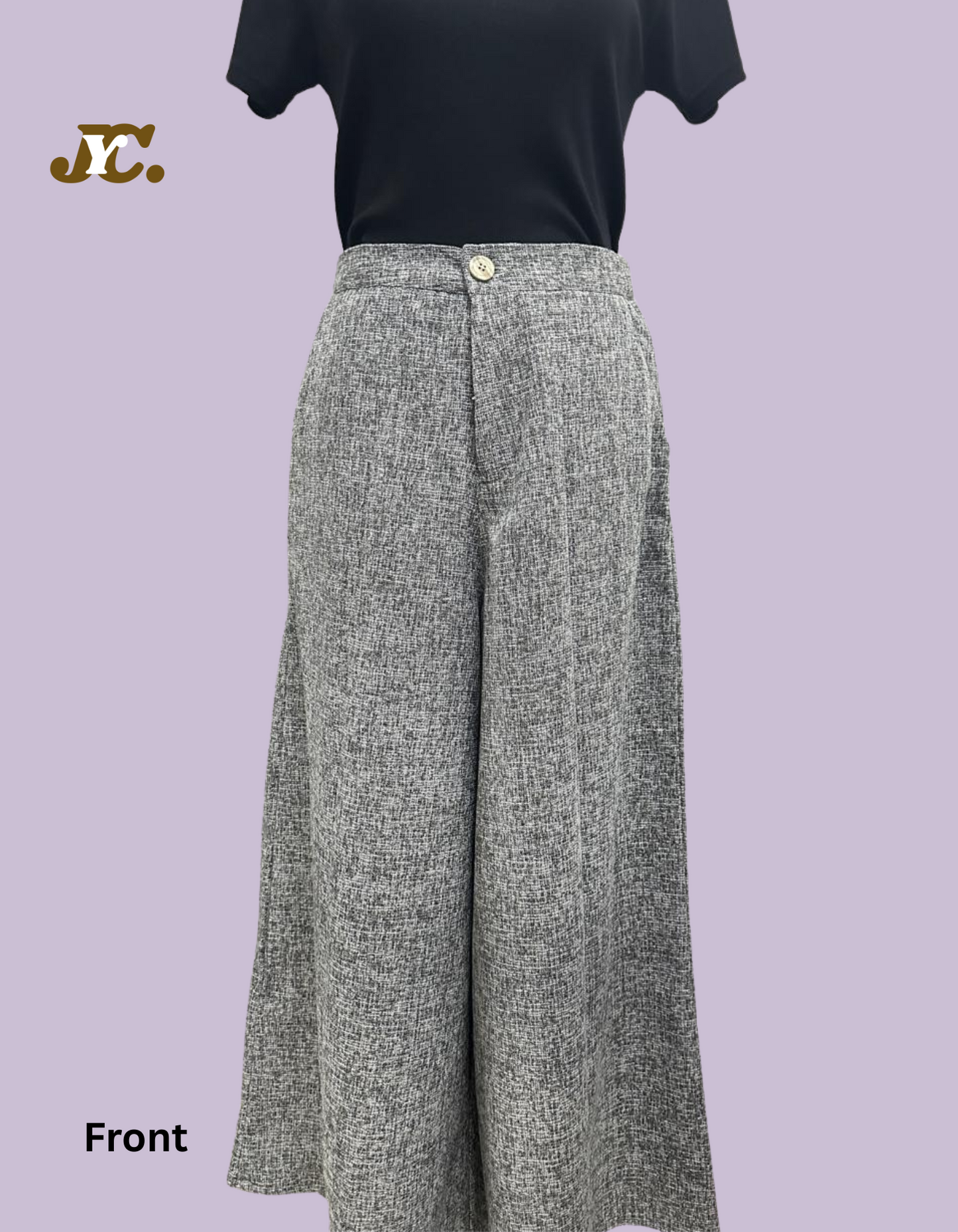JYC Premium Brushed Wide Leg Ladies Pant