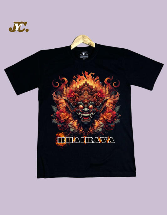 Bhairava – Nagniningas na Tagapangalaga T-Shirt 🔥🖤 