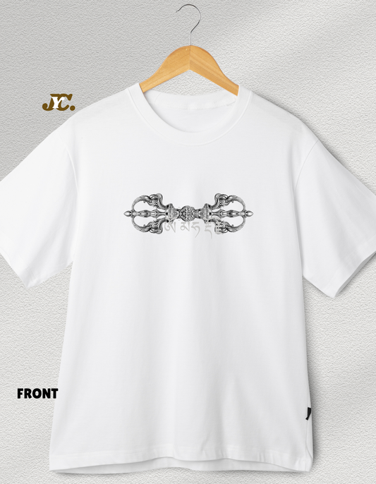 J68-Bajra Print T-shirt -100% Cotton Tshirt