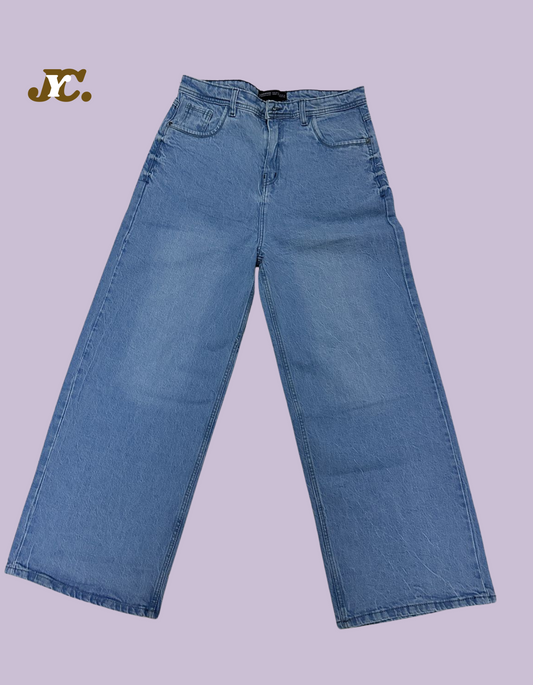 Denimation Wide leg ladies jeans