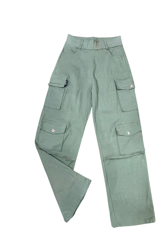 1059- M& M Cargo Strethable Pant , Cotton Span Blend stretchable Pant