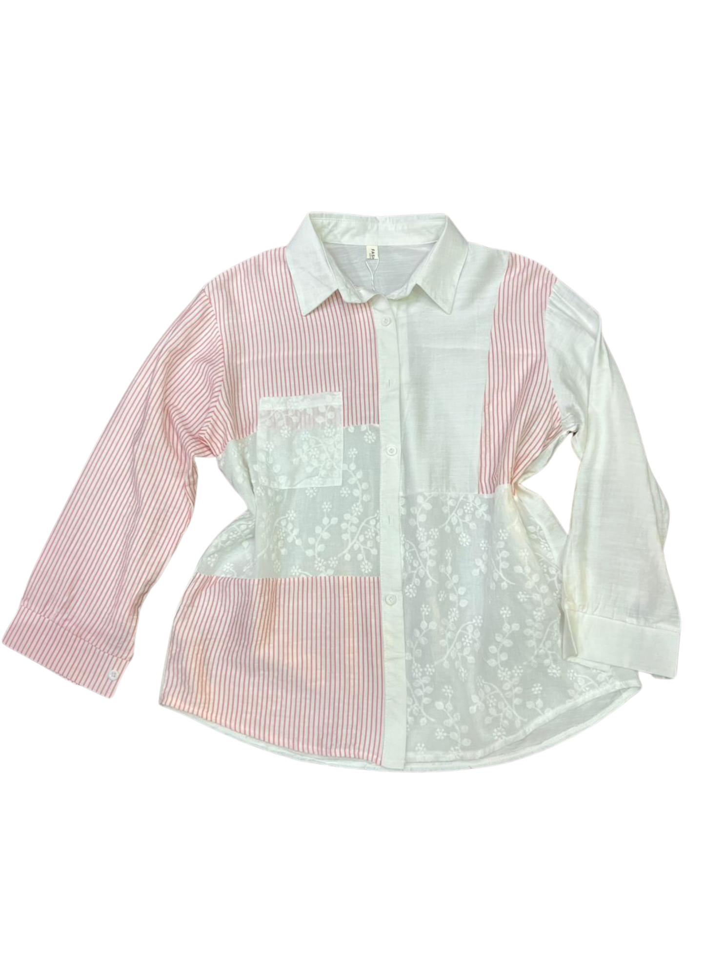 1005-Embroidery Shirt- Fashionable Shirt for Ladies