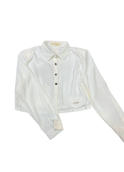 1015-Crop shirt Full Sleeve