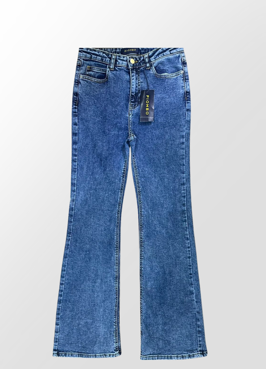 1050- Botton Flared Jeans - Ladies flared jeans