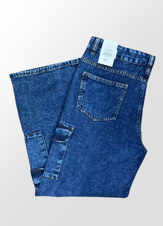 1049- ZR Jeans Cargo - Ladies Cargo jeans Pant