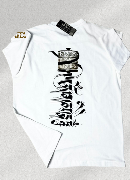 1045- Mani Print Unisex Tshirt - 100% Cotton Tshirt - Slimfit T-shirt