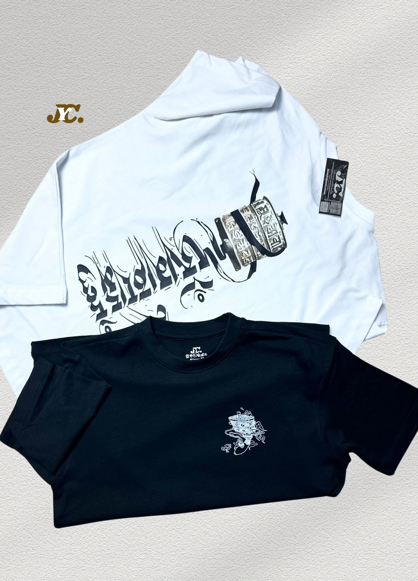 1045- Mani Print Unisex Tshirt - 100% Cotton Tshirt - Slimfit T-shirt