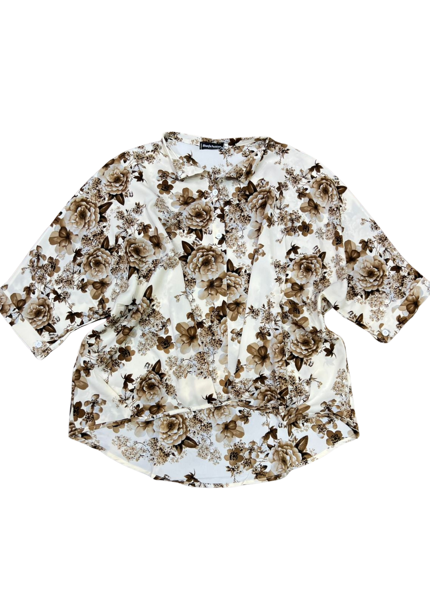 1006- Floral Top Shirt for ladies.