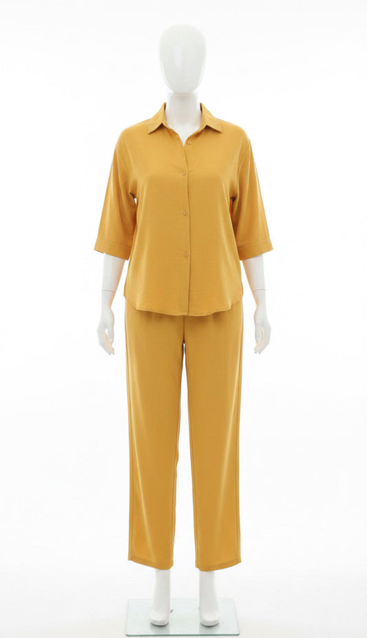 4409- Plain Summer Co-ord Set