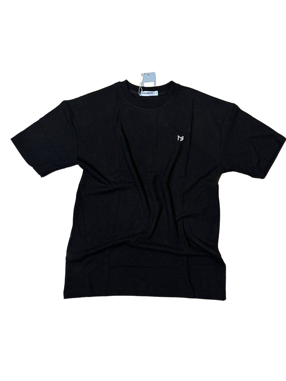 Unisex  Waffle Knit Short Sleeve Tshirt