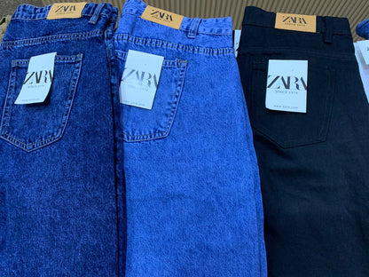 1047- ZR Plain Wide Leg pants