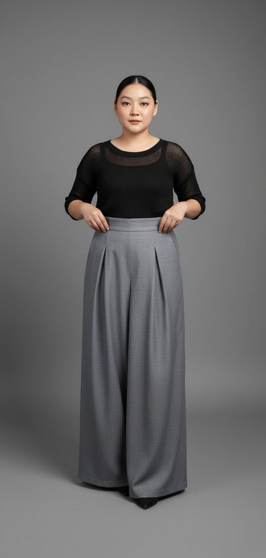 4410- Korean Palazzo Pant
