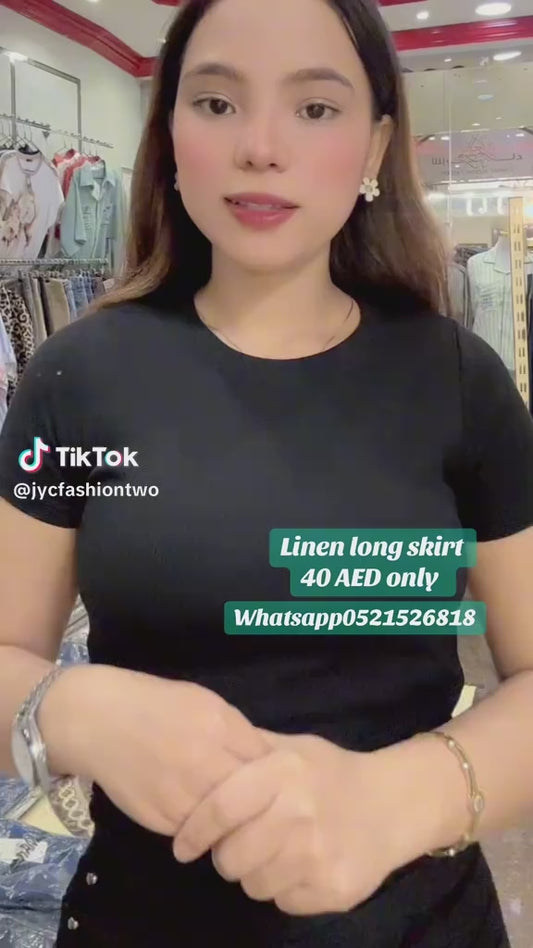 3044- Linen Pant Ladies