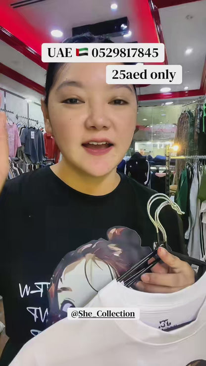 2093 - Cute Girl slim fit tee