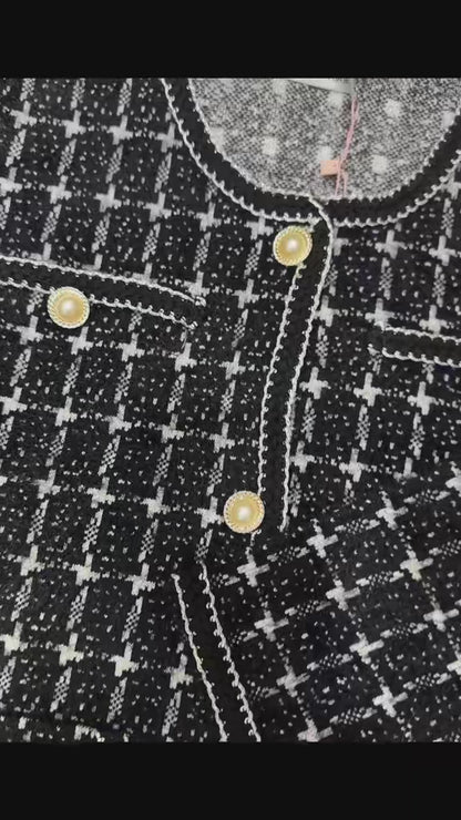 1023-korean Cardigan with Pocket Design- Ladies Cardigan