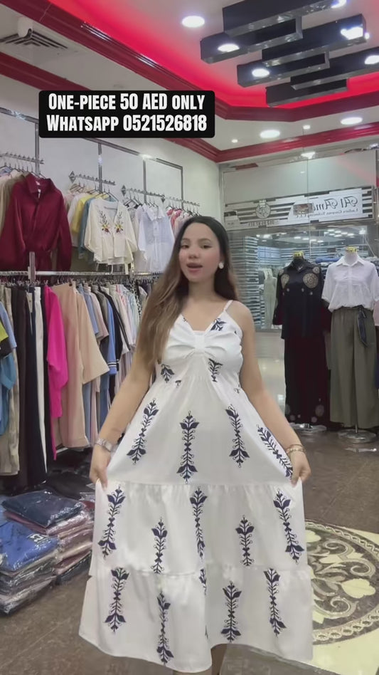 3060 - Mini Dress W/ strip Band