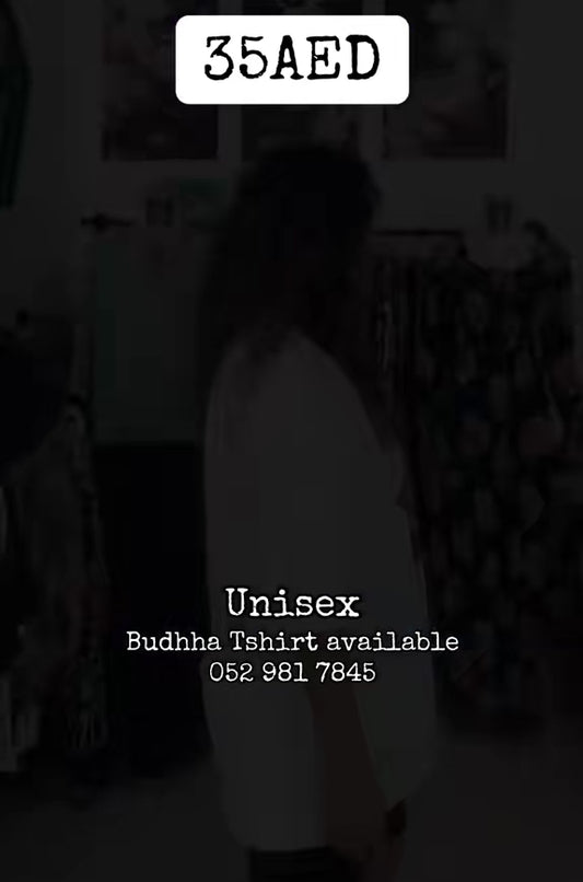 OT21-Buddha print Oversized ladies t-shirt